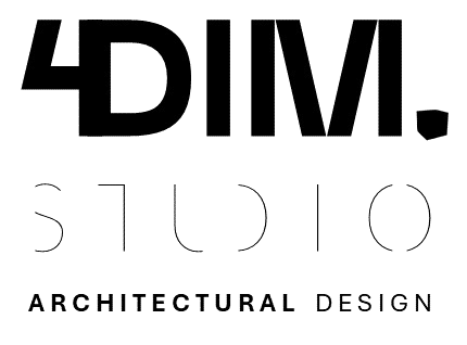 A green background with the word " dim studio ".